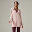 Women's Casual Ultrasoft Hoodie Pullover Hooded Top Long Sleeve Sweatshirt with Pockets Size XS-XL- mauve color